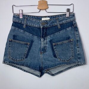 Sandro Blue Denim Shorts